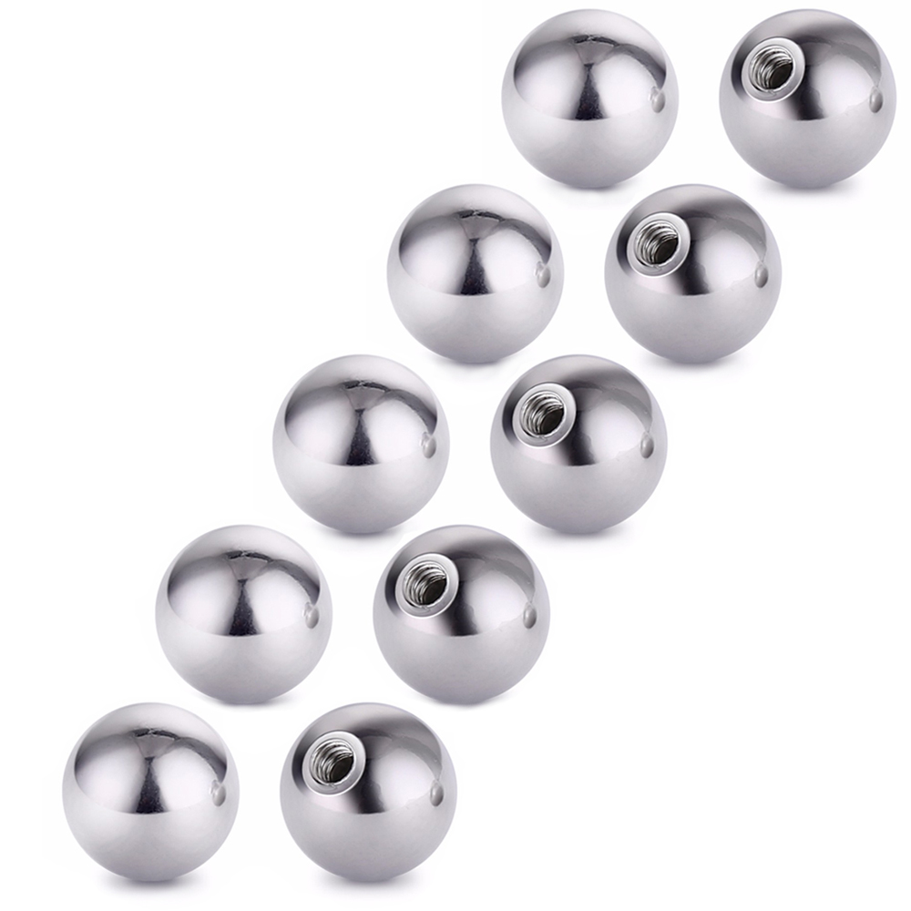 20 Pieces Stainless Steel Repl - Body Jewelry Replacement Ball 评论和价格