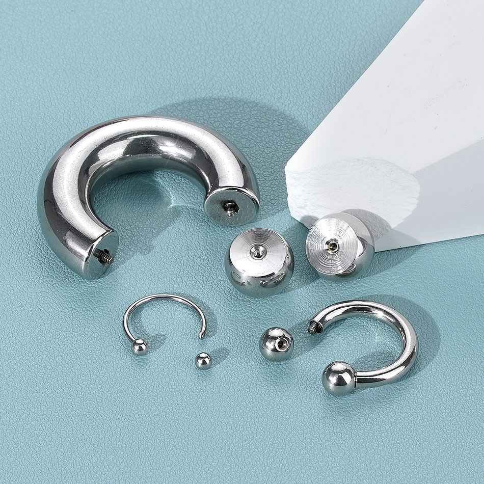 1PC 18G-00G Large Gauge Stainl - Body Jewelry Ear Gauges 评论和价格