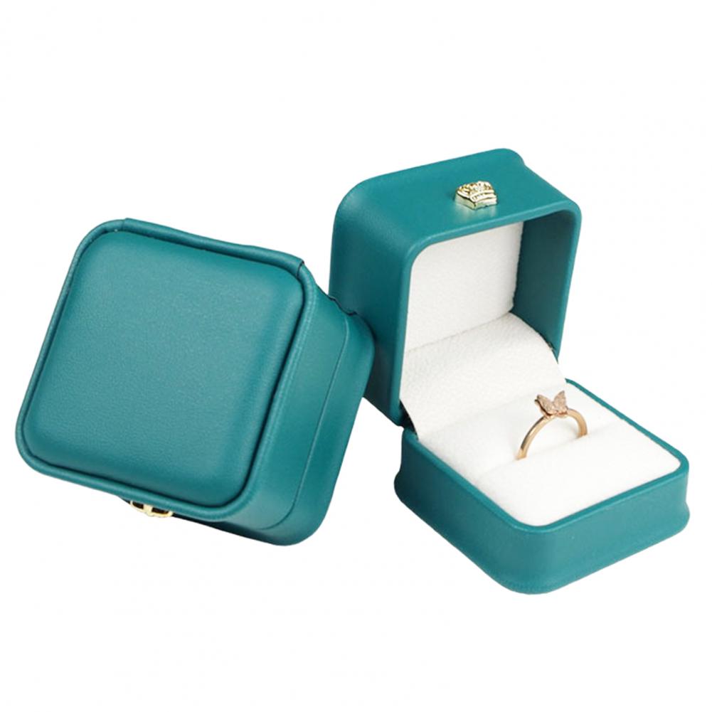 Engagement Wedding Ring Box Sq - Body Jewelry Display 评论和价格