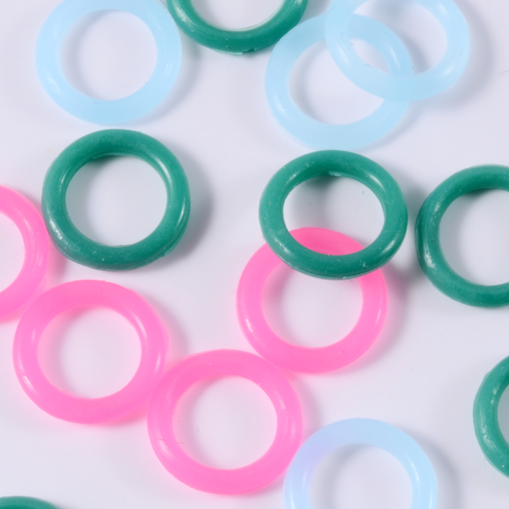 20pcs 1mm-22mm Rubber Ear Tape - Body Jewelry Ear Gauges 评论和价格
