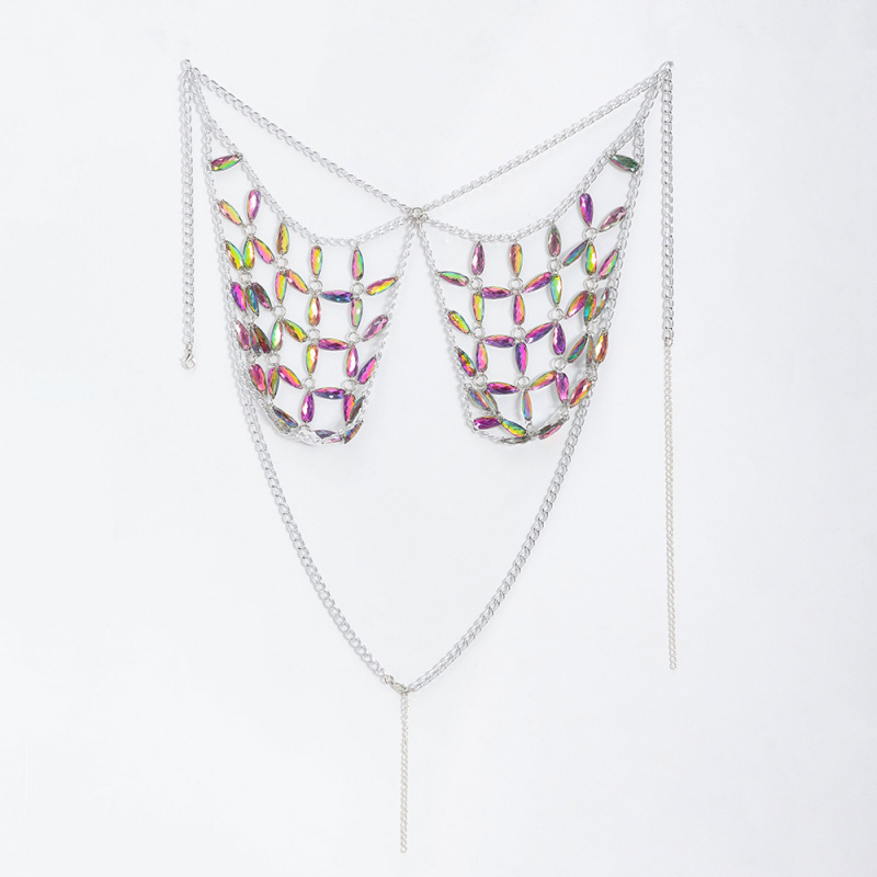 Women Body Jewelry Sexy Bikini - Body Jewelry Vest 评论和价格