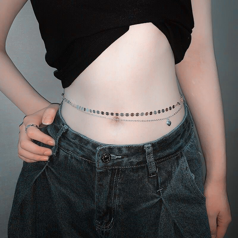 Fashion Simple Double Layer Be - Body Jewels 评论和价格