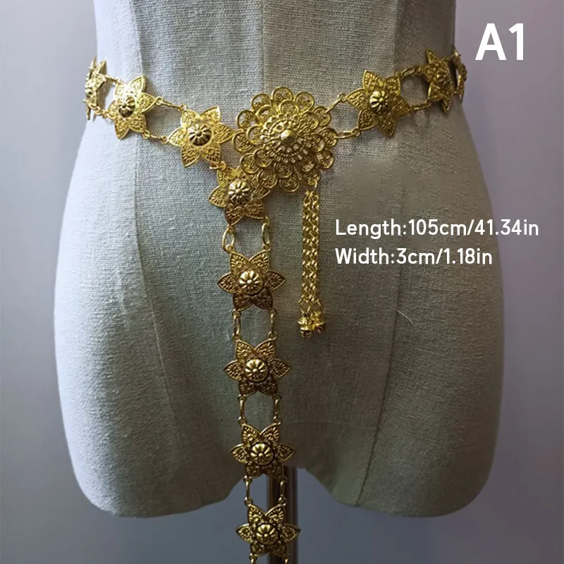 1PC Metal Thailand Waist Chain - Body Jewelry Sale 评论和价格