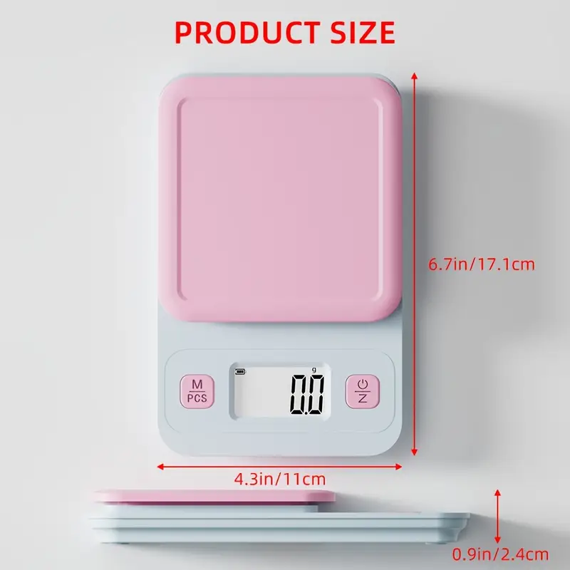 Kitchen Scale with Lcd Display - Body Jewelry Display 评论和价格