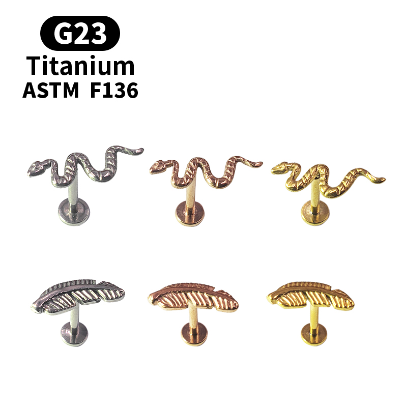 Titanium G23 Labret Tragus Lip - Body Jewelry Labret 评论和价格