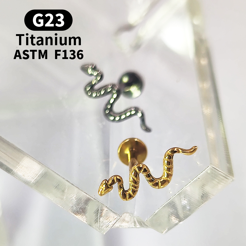 Titanium G23 Labret Tragus Lip - Body Jewelry Labret 评论和价格