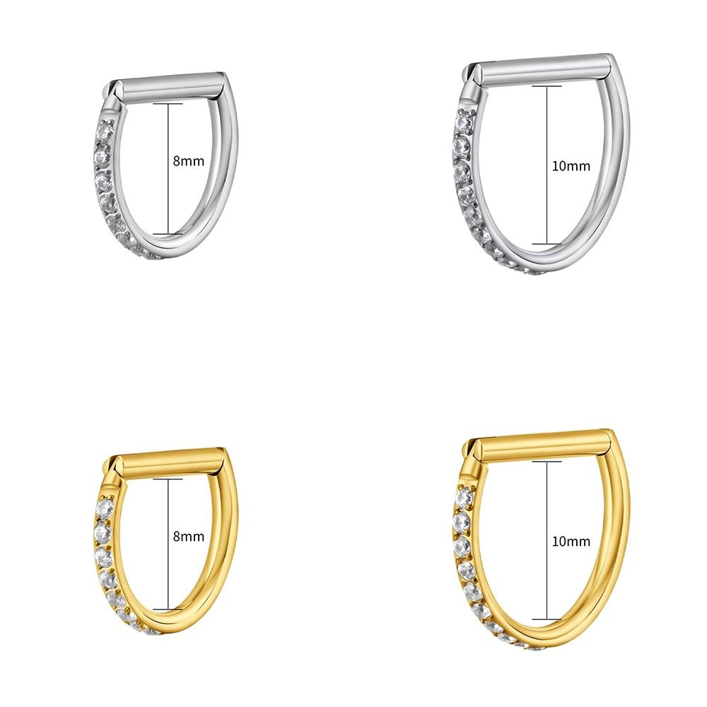 ASTM F136 Titanium Septum Ring - Body Jewelry Materials 评论和价格