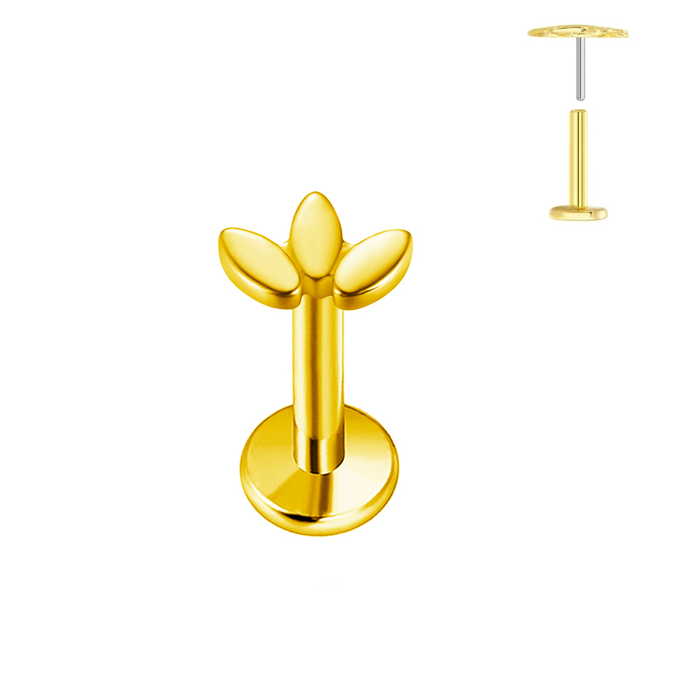 ASTM F136 G23 Titanium Heart-s - Body Jewelry Labret 评论和价格